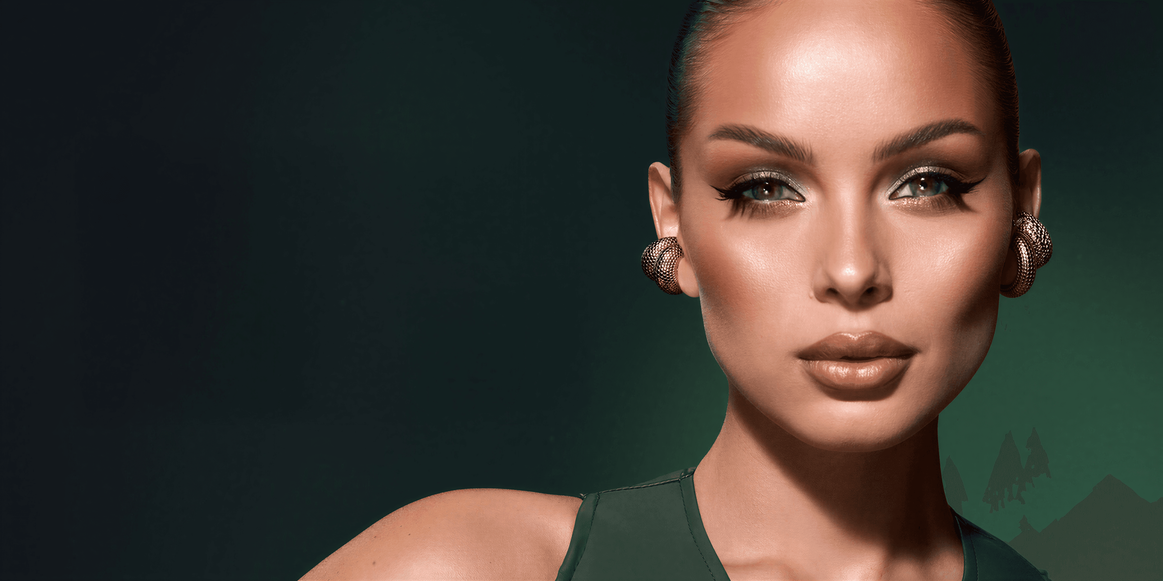 Bright, sunlit styling scene starring Stellary makeup and expressive regional beauty.